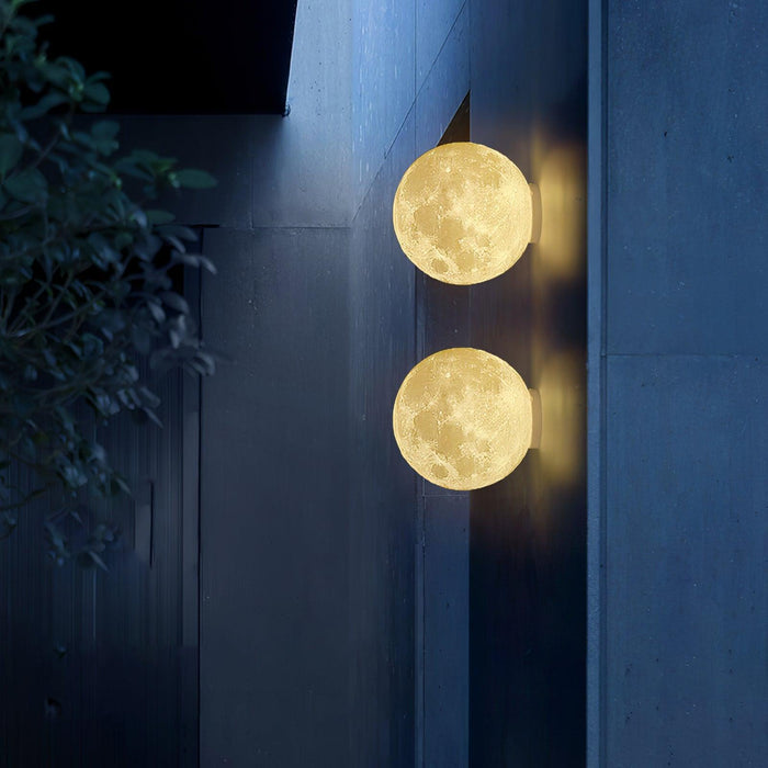 Moon 3D Wall Lamp-DWHOME