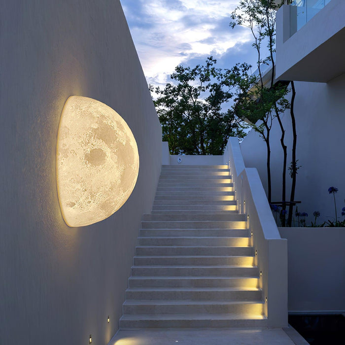 Moon 3D Wall Lamp-DWHOME
