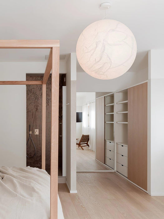 Moon Silk Pendant Lamp-DWHOME