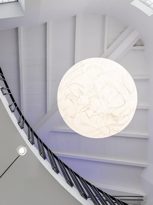 Moon Silk Pendant Lamp-DWHOME