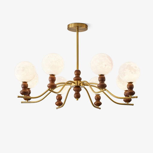 Moonlit Globe Chandelier-DWHOME