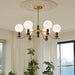 Moonlit Globe Chandelier-DWHOME