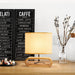 Moti Wood Table Lamp-DWHOME