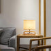 Moti Wood Table Lamp-DWHOME