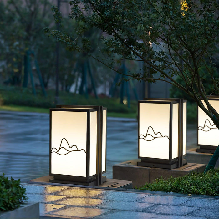 Mountain Outdoor Post Light - DWHOME