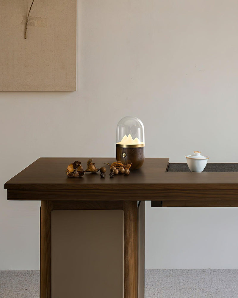 Mountain Peak Night Table Lamp-DWHOME