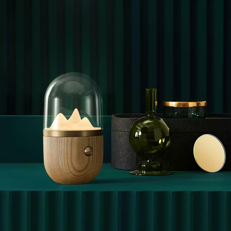 Mountain Peak Night Table Lamp-DWHOME