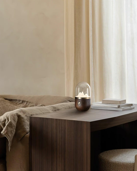 Mountain Peak Night Table Lamp-DWHOME