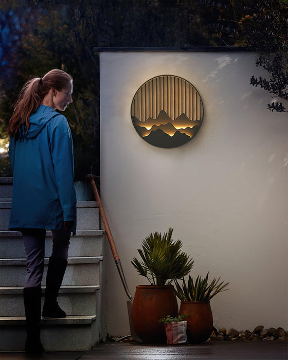 Mountain Outdoor Wall Lamp-DWHOME