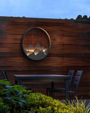 Mountain Outdoor Wall Lamp-DWHOME
