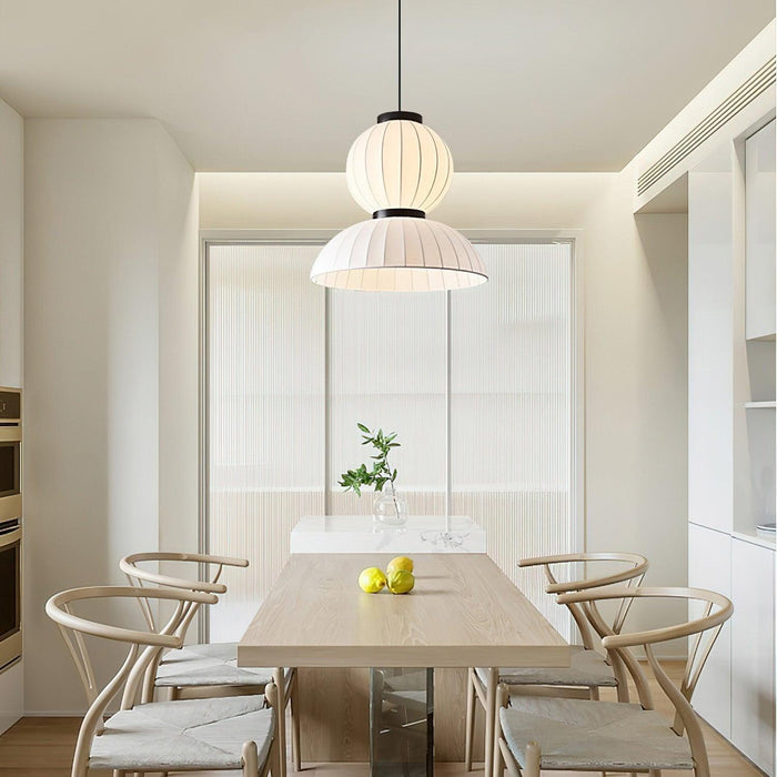 Mulberry Silk Lantern Pendant Light-DWHOME