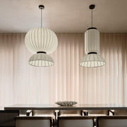 Mulberry Silk Lantern Pendant Light-DWHOME