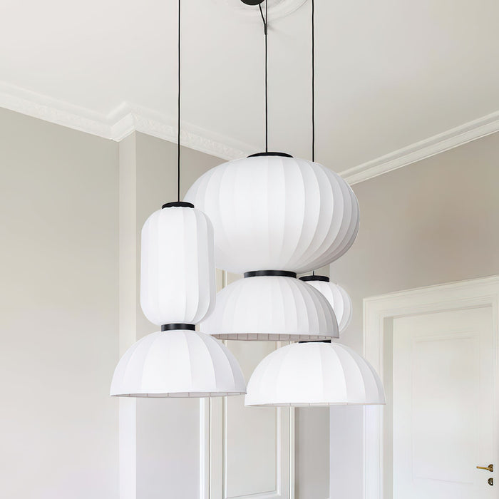 Mulberry Silk Lantern Pendant Light.