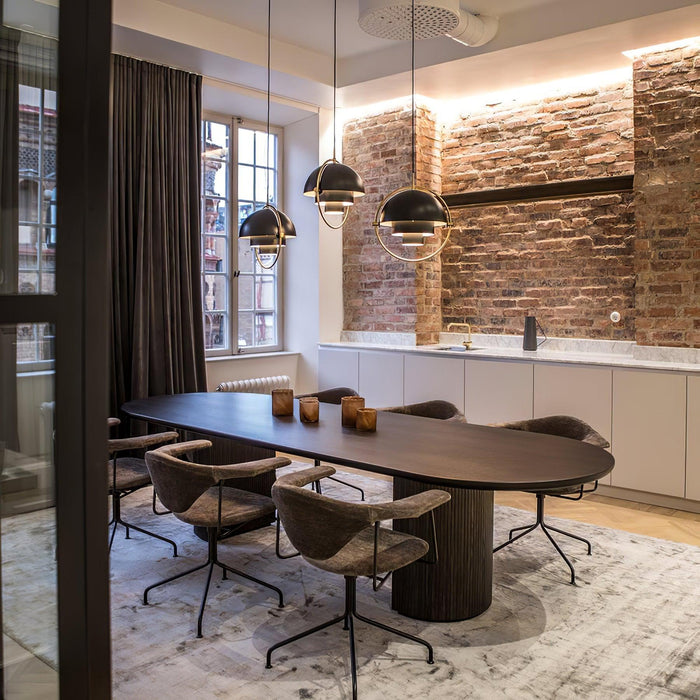 Deformed Ball Pendant Light-DWHOME