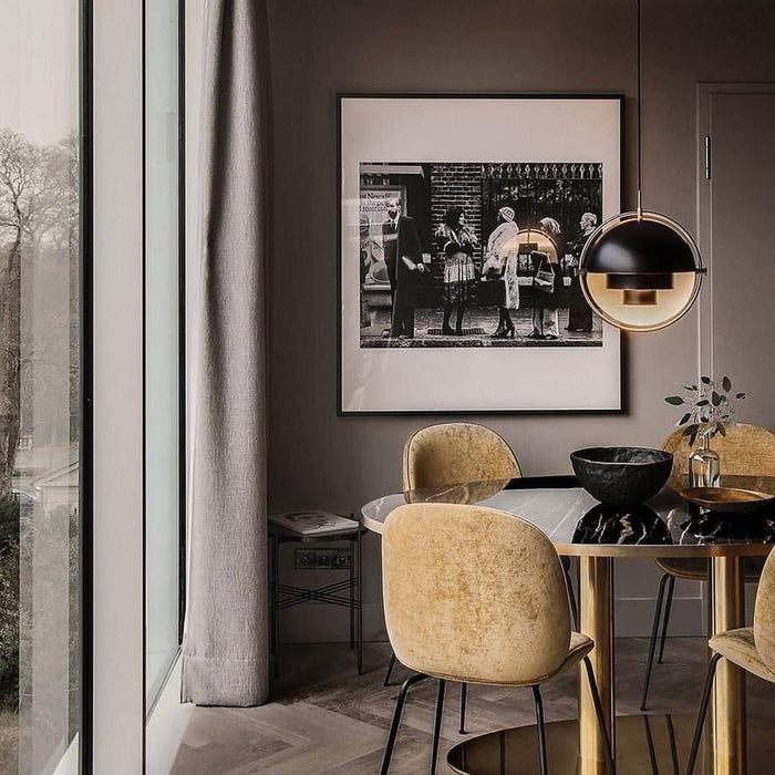 Deformed Ball Pendant Light-DWHOME