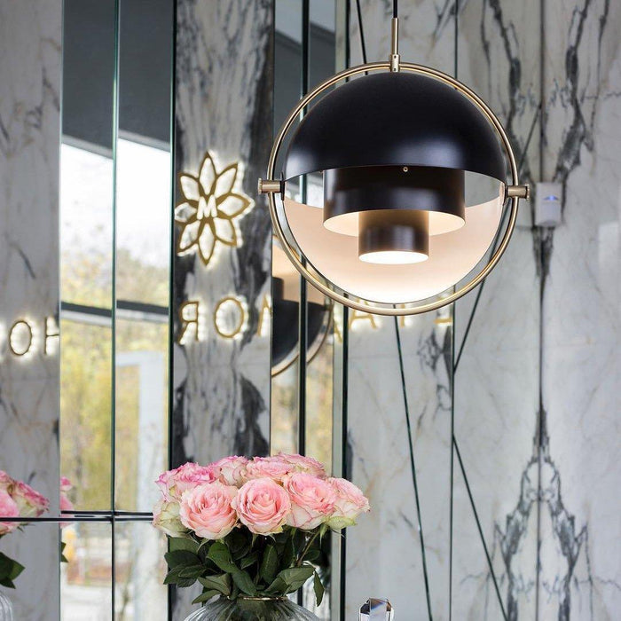 Deformed Ball Pendant Light-DWHOME