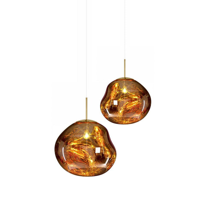 Multi Lava Round Pendant Lamp-DWHOME