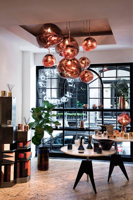 Multi Lava Round Pendant Lamp-DWHOME