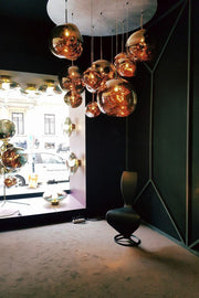 Multi Lava Round Pendant Lamp-DWHOME