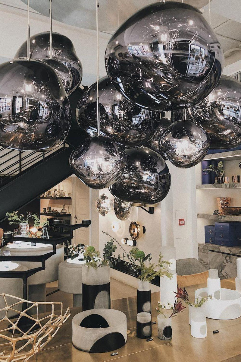 Multi Lava Round Pendant Lamp-DWHOME