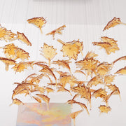 Multicolor Crystal Maple Leaf Chandelier-DWHOME