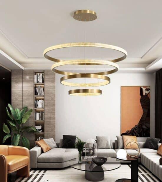 Linkaaln Lux Multiple Rings Pendant Lamp.