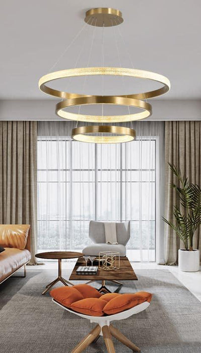 Linkaaln Lux Multiple Rings Pendant Lamp.