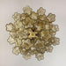 Fantastic Amber Murano Glass Tube Chandelier-DWHOME