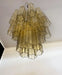 Fantastic Amber Murano Glass Tube Chandelier-DWHOME