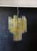 Fantastic Amber Murano Glass Tube Chandelier-DWHOME