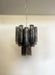 Fantastic Smoked Murano Glass Tube Chandelier-DWHOME