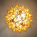Vintage Caramels Glass Murano Petals Chandelier-DWHOME