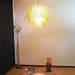 Murano Amber Ferns Glass Chandelier-DWHOME