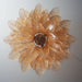 Murano Amber Ferns Glass Chandelier-DWHOME
