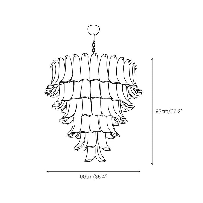 Murano Chandelier-DWHOME