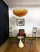 Murano Faceted Amber Glass Chandelier-DWHOME