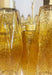 Murano Faceted Amber Glass Chandelier-DWHOME