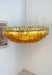 Murano Faceted Amber Glass Chandelier-DWHOME
