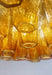 Murano Faceted Amber Glass Chandelier-DWHOME