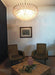 Murano Faceted Pink Glass Chandelier-DWHOME