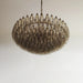 Murano Faceted Smoked Glass Chandelier-DWHOME