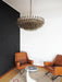 Murano Faceted Smoked Glass Chandelier-DWHOME
