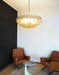 Murano Faceted Smoked Glass Chandelier-DWHOME