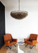 Murano Faceted Smoked Glass Chandelier-DWHOME
