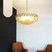 Murano Faceted Smoked Glass Chandelier-DWHOME