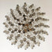 Murano Faceted Transparent Smoked Glass Chandelier-DWHOME
