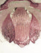 Vintage Murano Transparent Amethyst Glass Chandelier-DWHOME