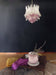 Vintage Murano Transparent Amethyst Glass Chandelier-DWHOME
