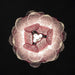 Vintage Murano Transparent Amethyst Glass Chandelier-DWHOME
