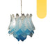 Vintage Murano Transparent Blue Glass Chandelier-DWHOME